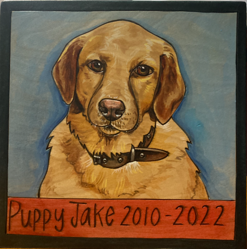 Original Sticks design, Jake Memorial -- PJF 10x10 plaque